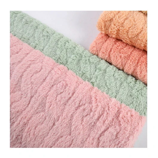 100 procent strik sherpa fleece stof