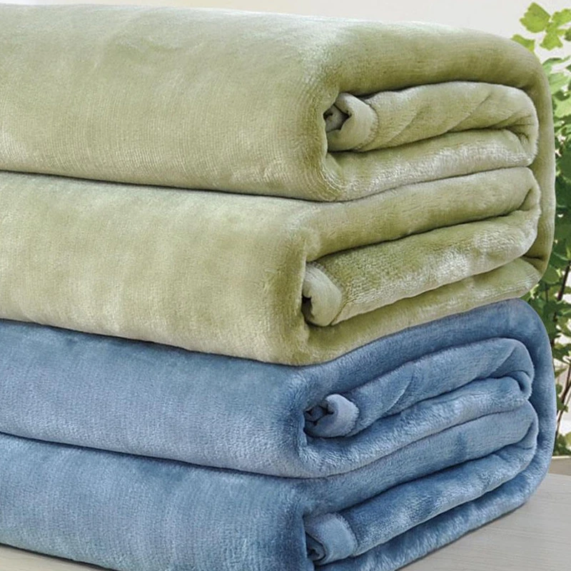 Anti-pille koral flannel fleece tæpper