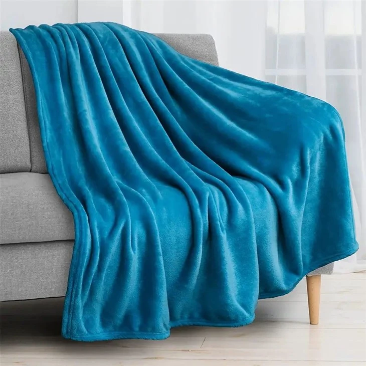 coral fuzzy blanket