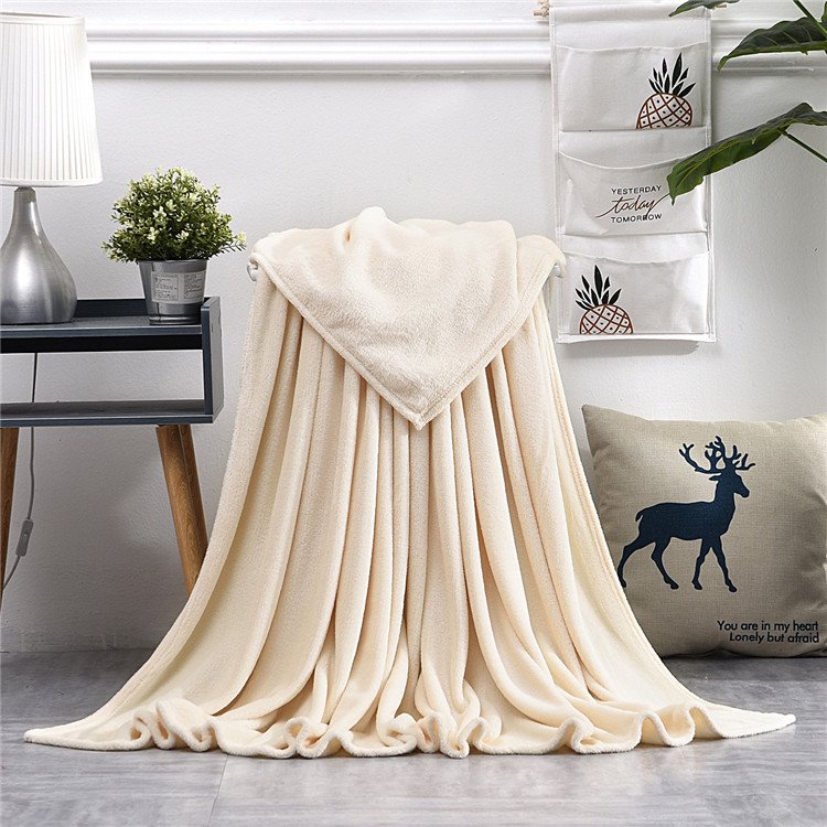 Billig Coral Fleece tæppe