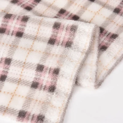 Flannel Coral Fabric