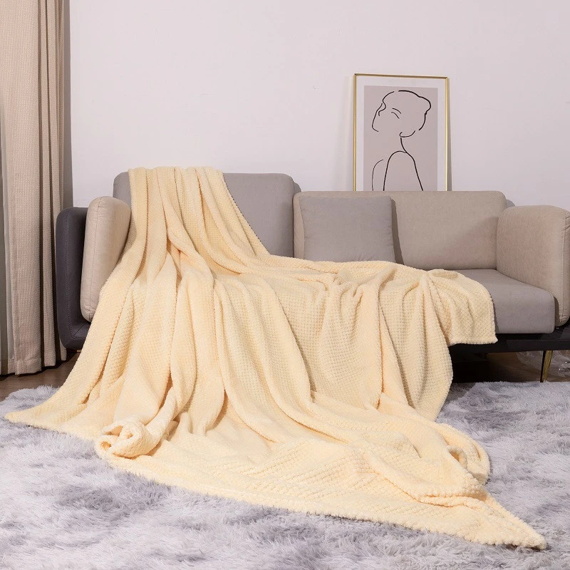 Klassisk Coral Fleece tæppe