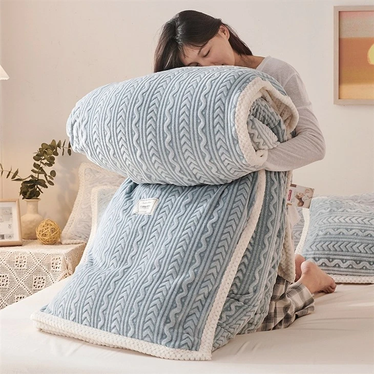 coral blanket for bed