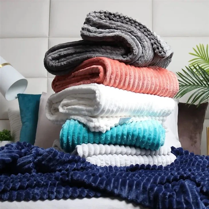 thick coral blanket