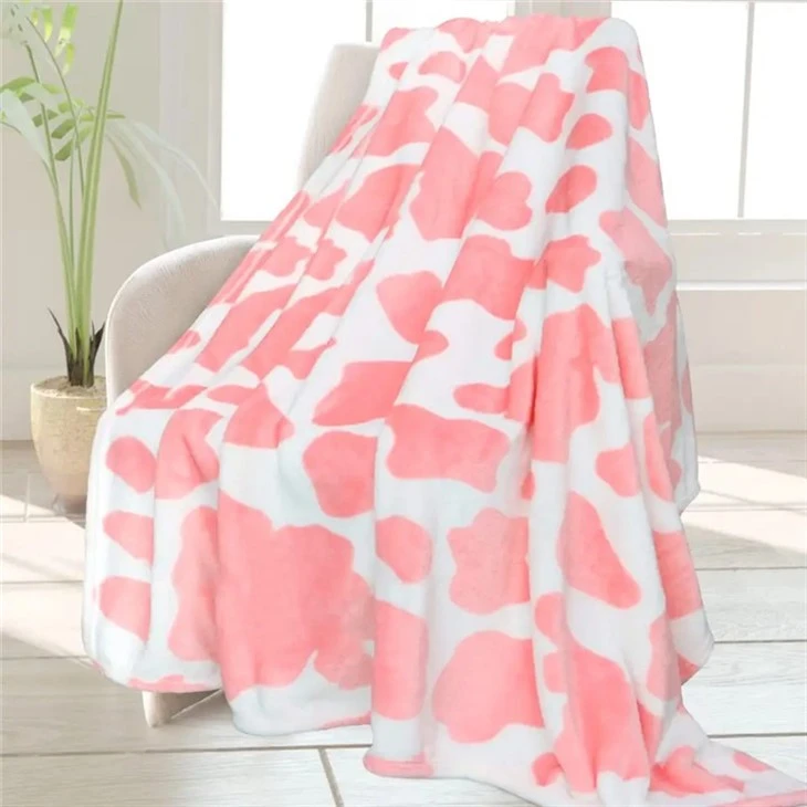 print flannel fleece blanket