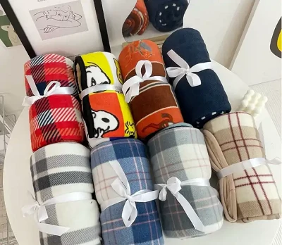 Double Layer Shoulder Blanket
