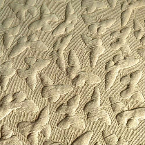 Dobbeltside strikket Jacquard stof