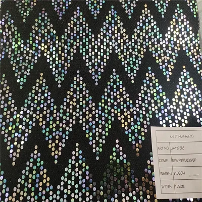Elastic Spangle Fabric