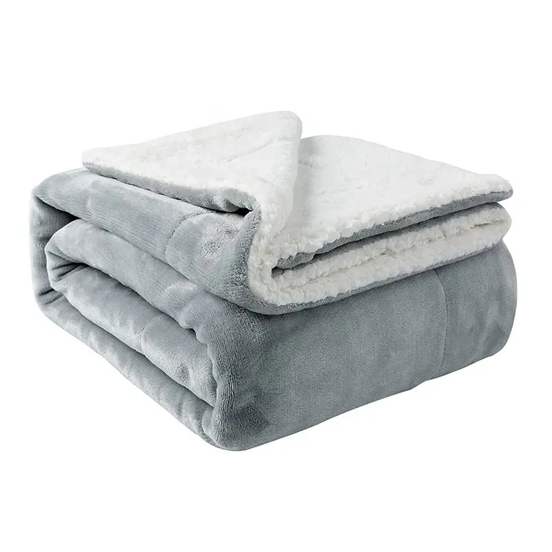 HGIH Quality Sherpa Fleece Tæppe