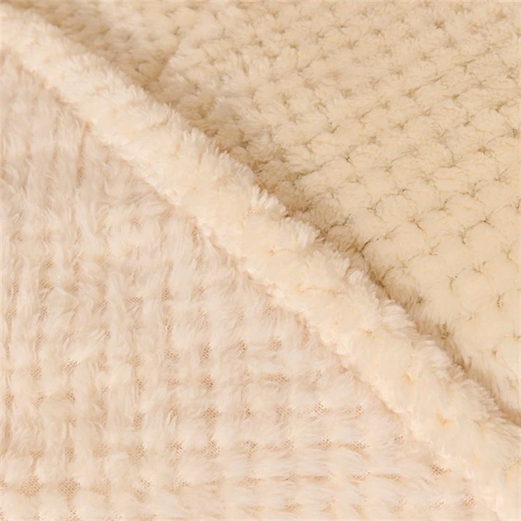 coral fleece blanket for winter