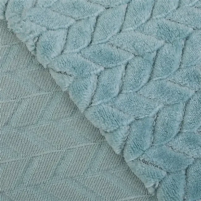 Blad Jacquard Flannel stof