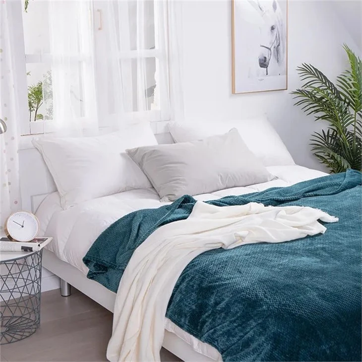 Microfiber Flannel Fleece Throw Blanket price