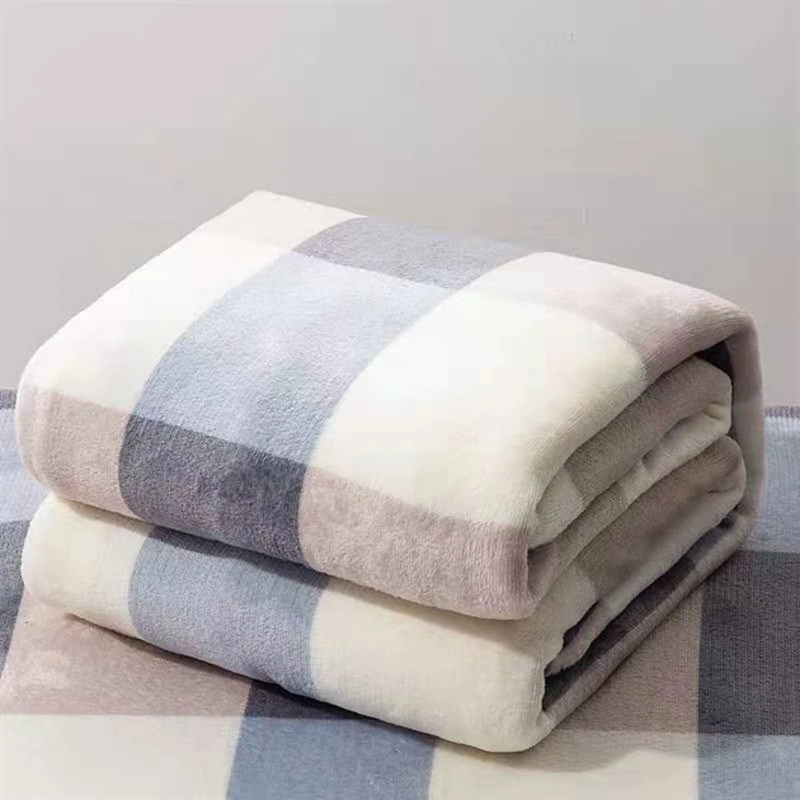 soft coral fleece blanket