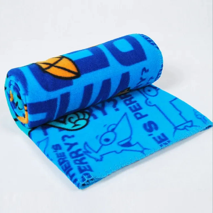 Print Polar Fleece tæppe