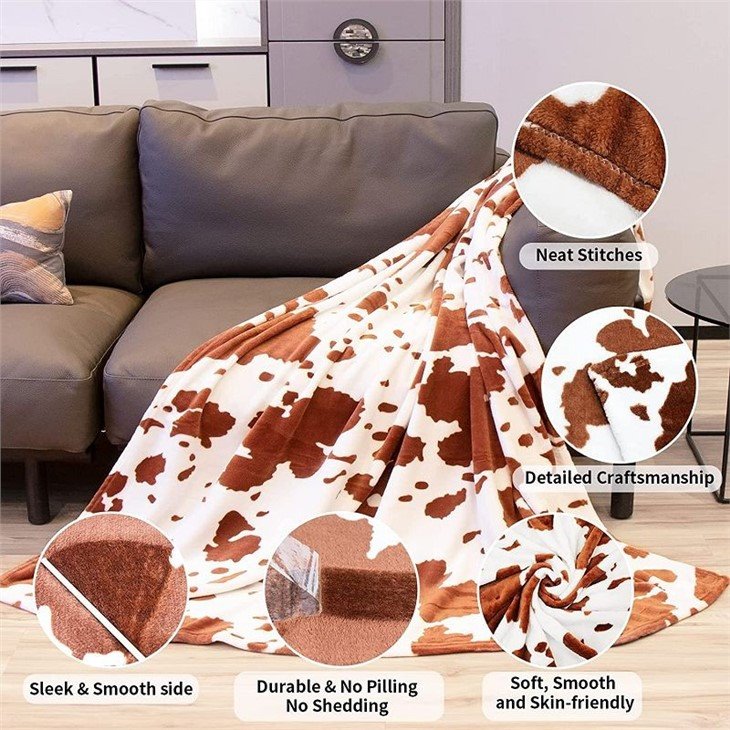	Printed Flannel Blanket factory
