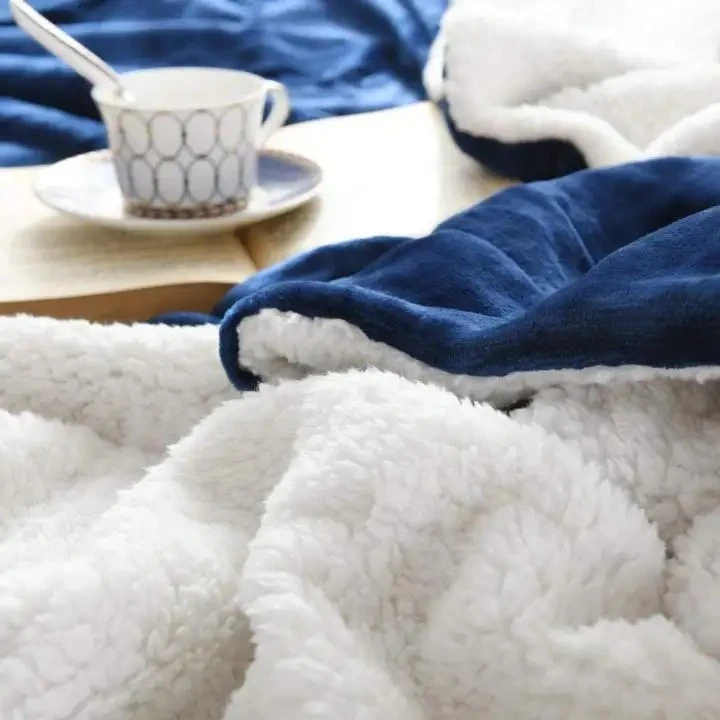 Sherpa Fleece Blanket Throw quotation
