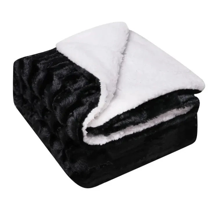 Sherpa fleece tæppe