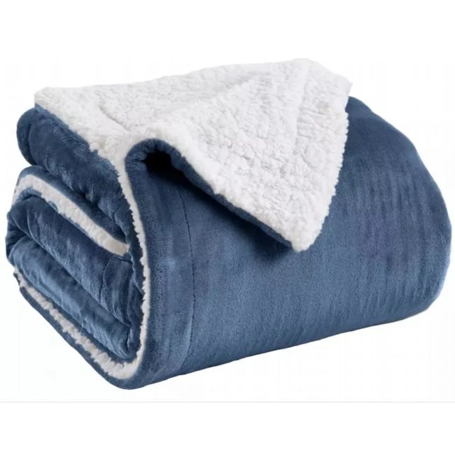 Sherpa fleece vægtet tæppe