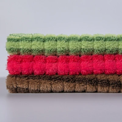 Single Side Jacquard Sherpa stof