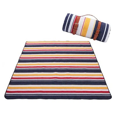 150×200 cm Fleece foldbart picnictæppe