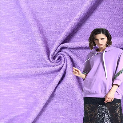 Fransk frottéstof på bagsiden