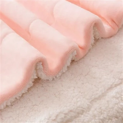 Pink Sherpa tæppe