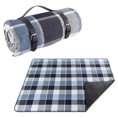 Rød Gingham Picnic Tæppe
