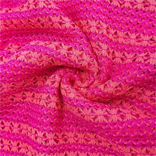 Spandex polyester crepe stof