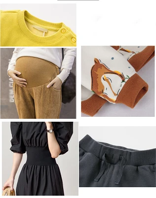 Strench Knit Rib Fabric