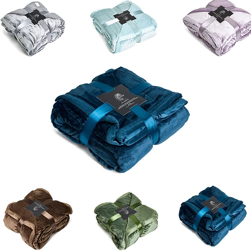 Superblødt hudvenligt flanneltæppe