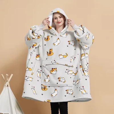 Oversized Blanket Hoodie