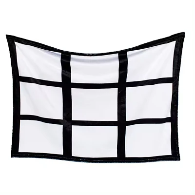 Photo Digital Printed White Blanket