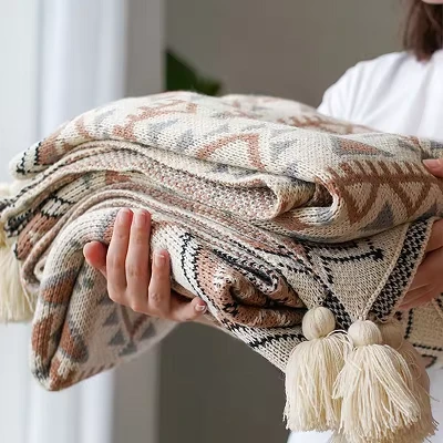Tassel Bohemian Tæpper